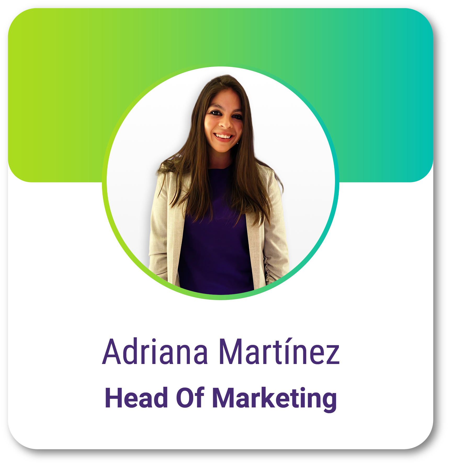 Adriana Martínez - Head Of Marketing